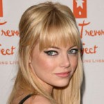 Emma Stone with blonde hair
